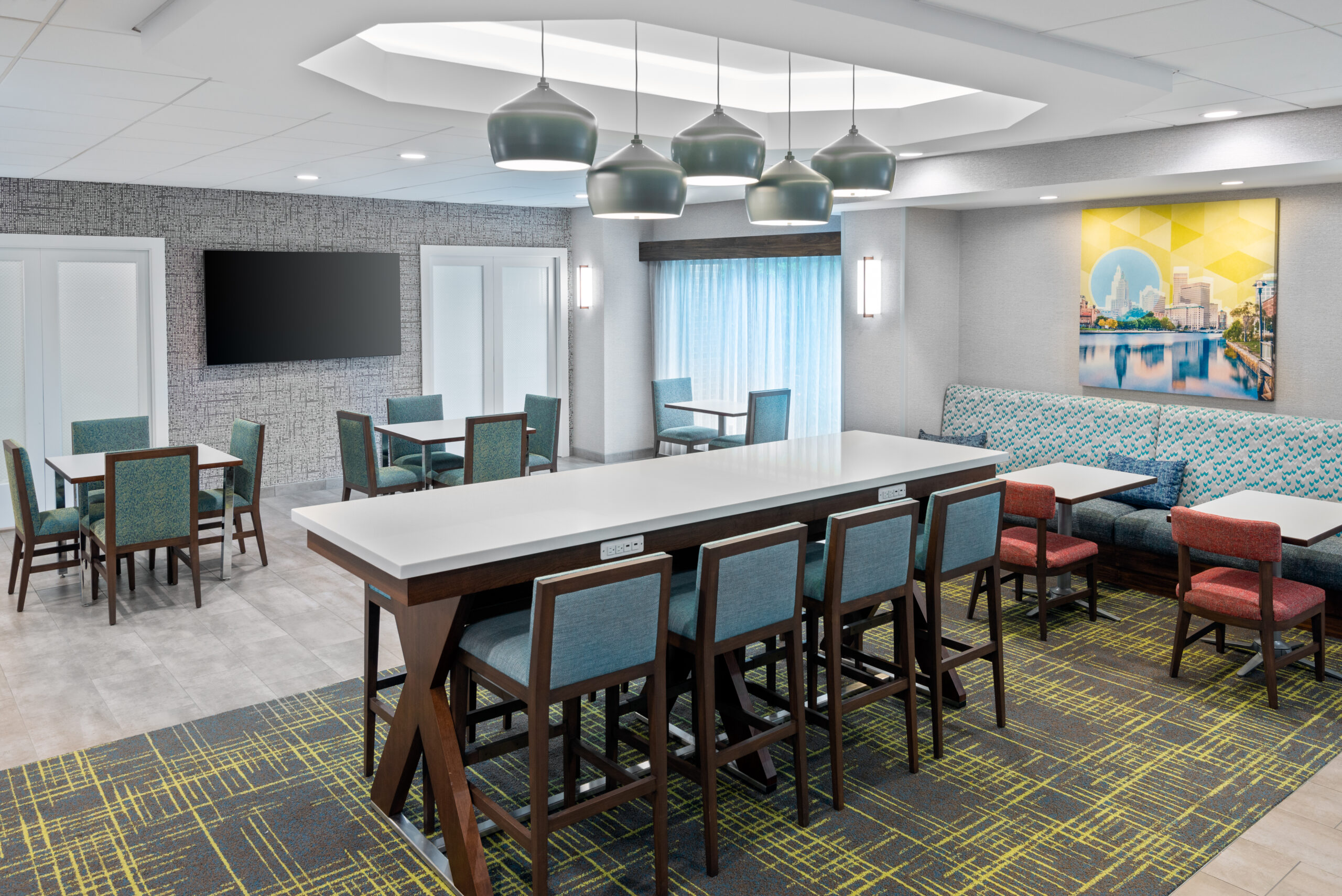 Lobby for Hampton Inn Coventry